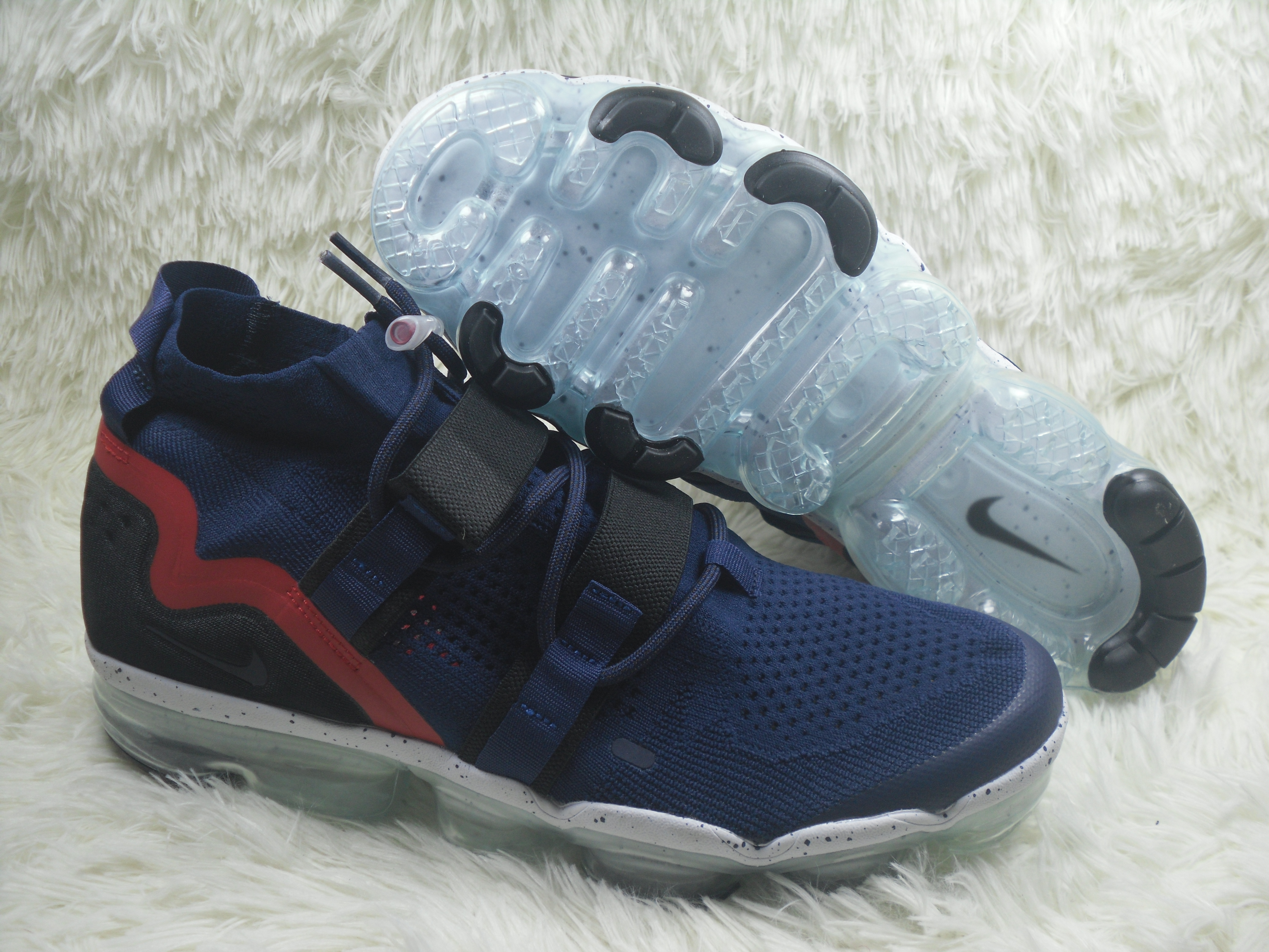 Nike Air VaporMax FK Utility Blue Red Shoes